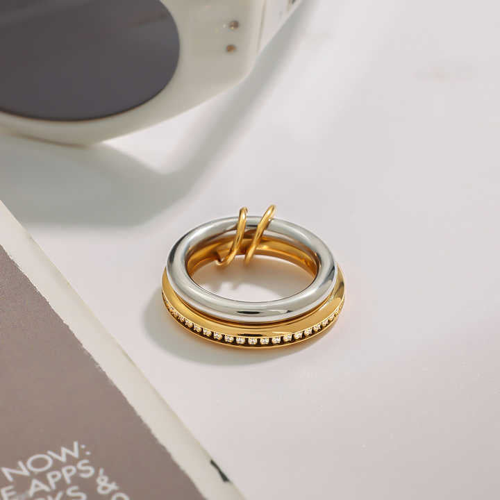 Nova Double Link Ring - Alais Branche