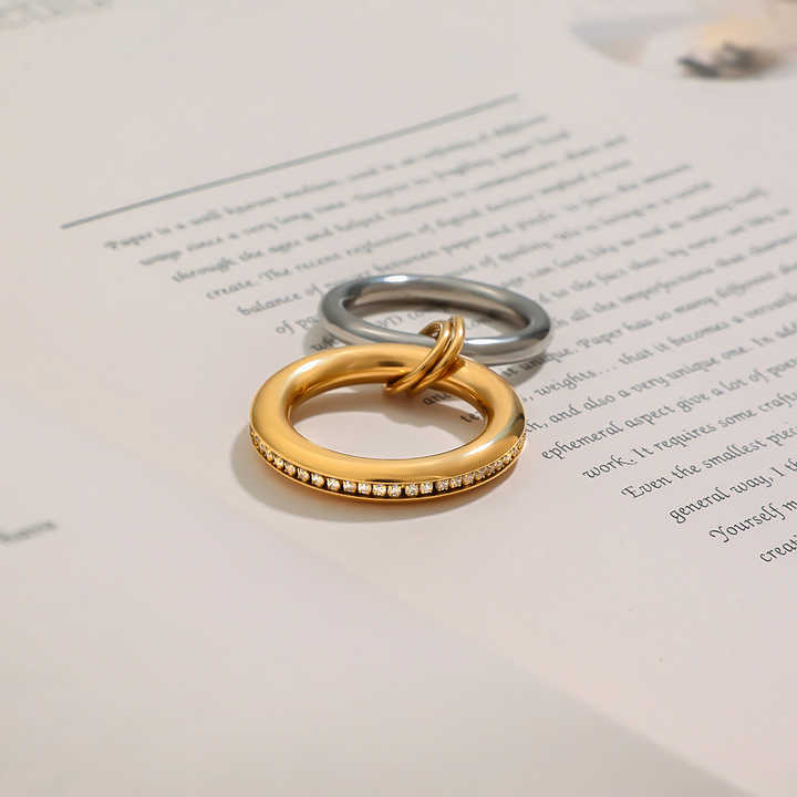 Nova Double Link Ring - Alais Branche