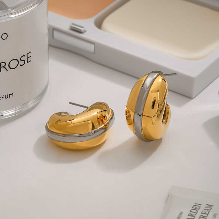 Remi Drop Dome Earring - Alais Branche