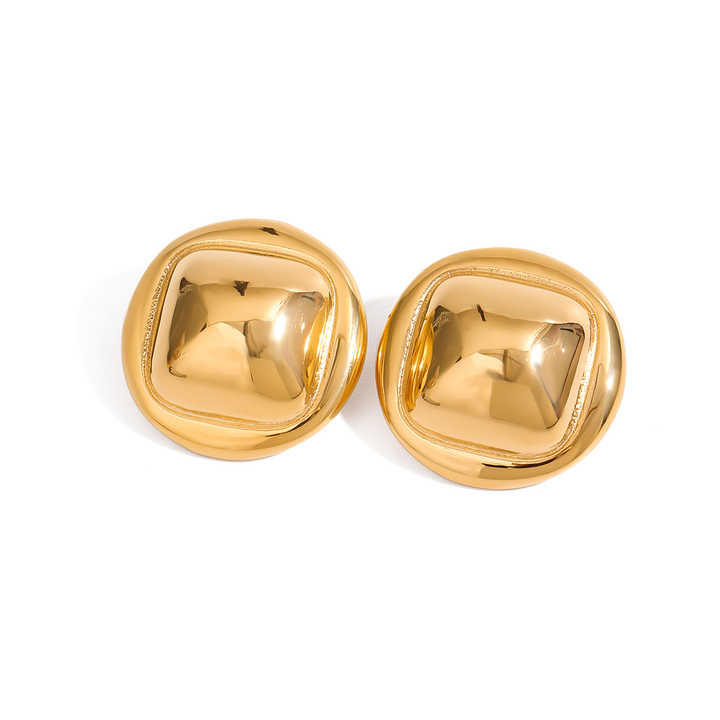 Juniette Circle Vintage Earrings - Alais Branche