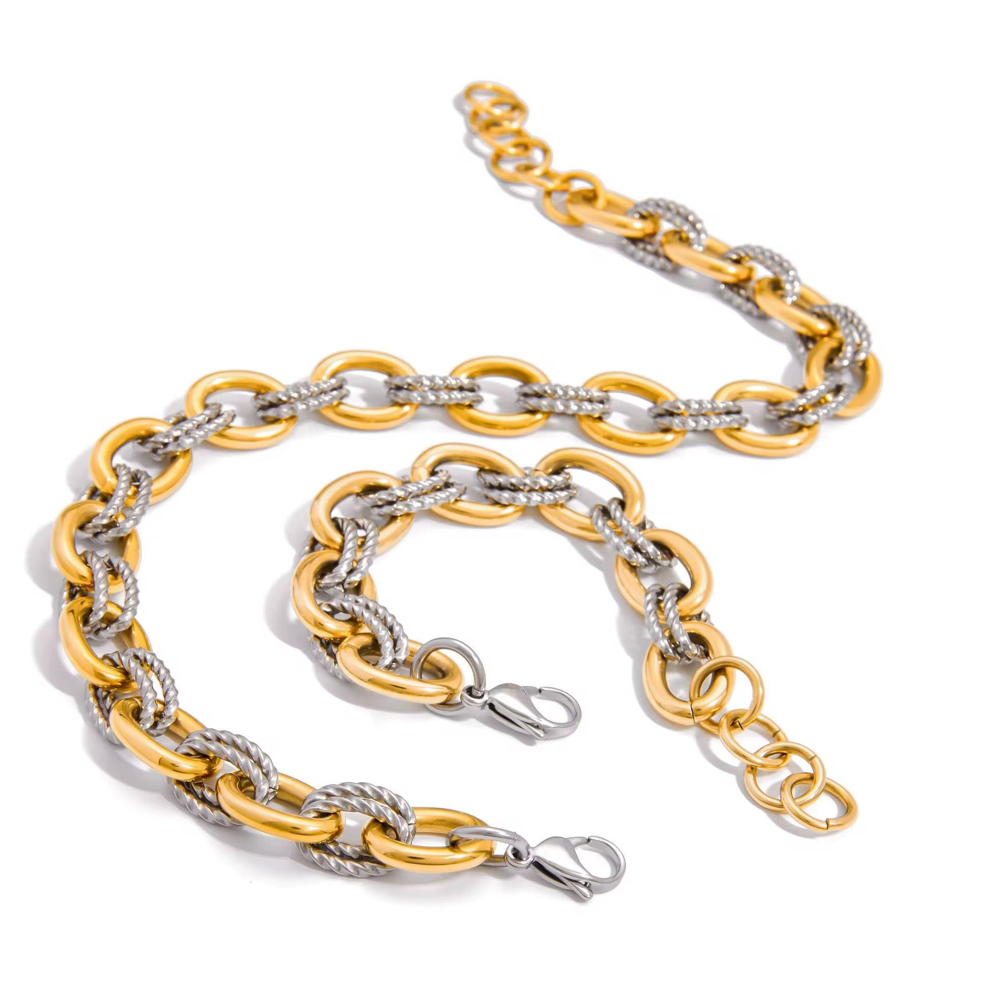 Monroe Chunky Link Necklace - Alais Branche