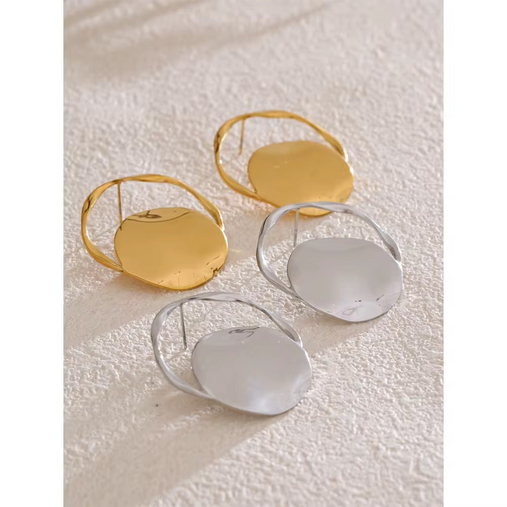 Jane Circle Earrings (Pre Order) - Alais Branche