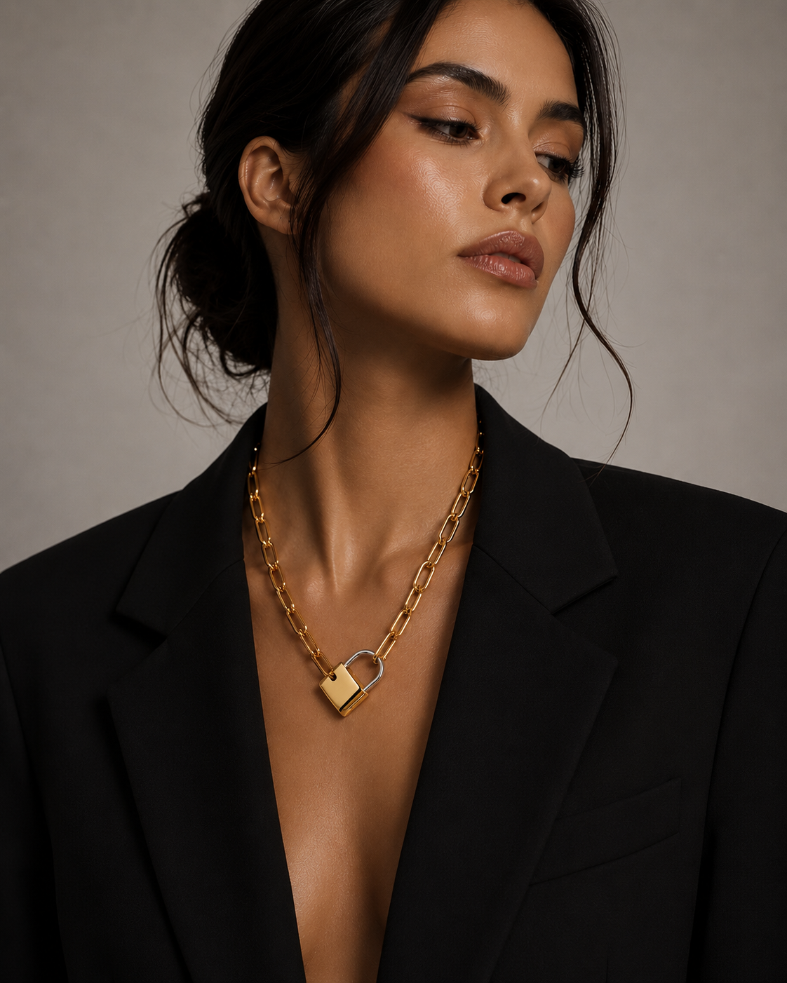 Scarlett Lock Necklace - Alais Branche