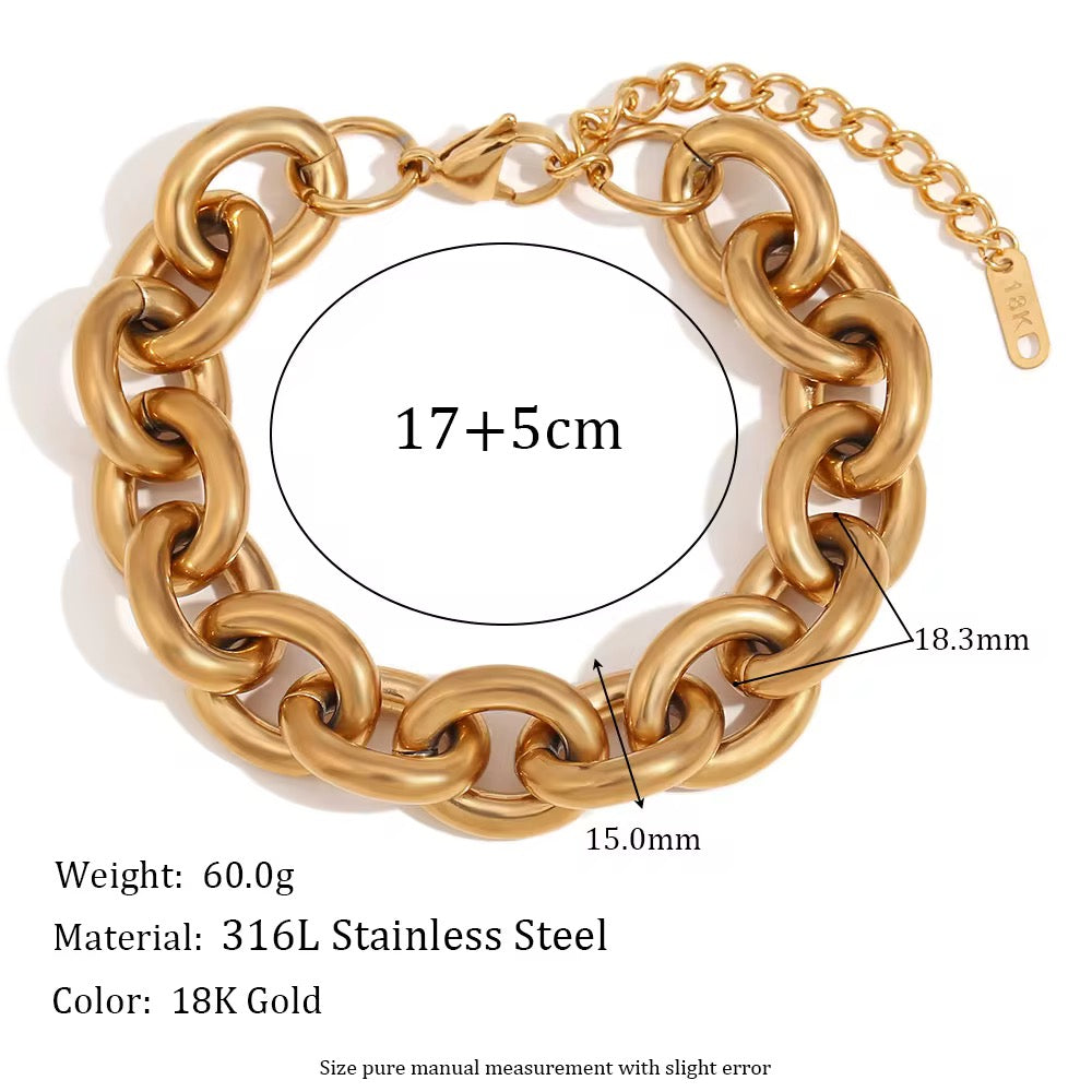 Caliana Chunky Link Bracelet