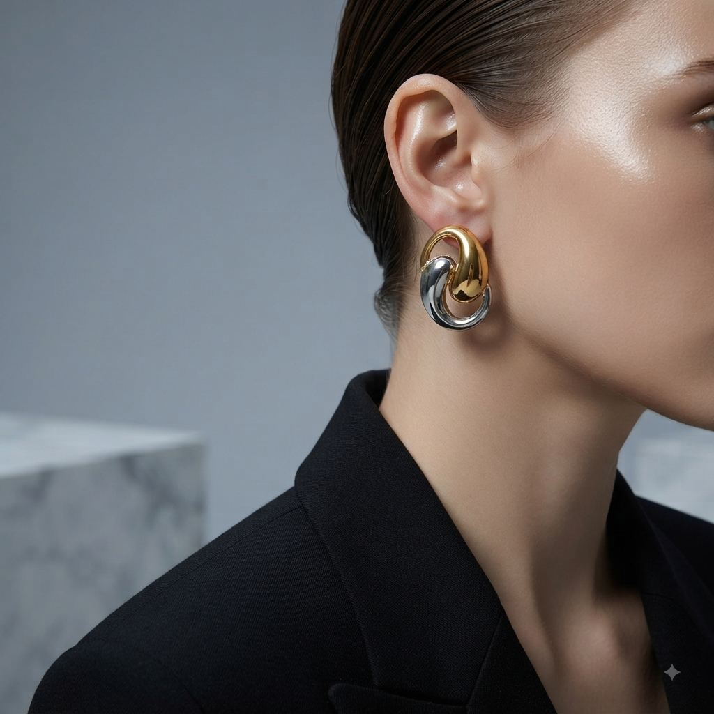 Quinn Swirl Earrings - Alais Branche