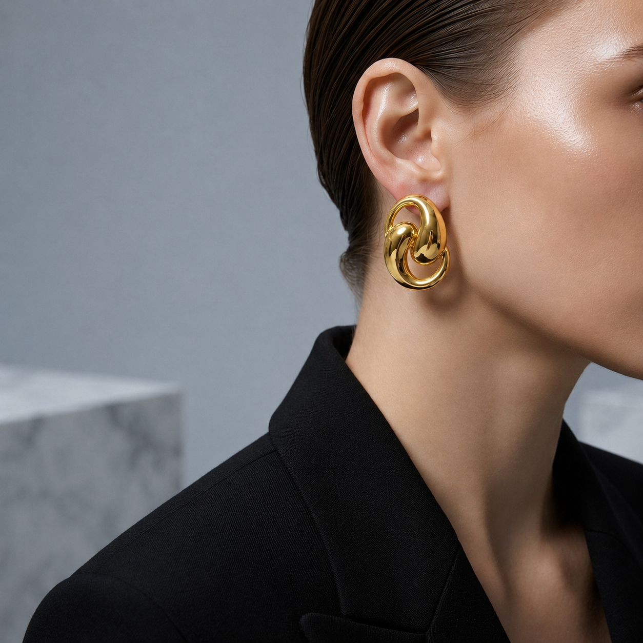 Quinn Swirl Earrings - Alais Branche