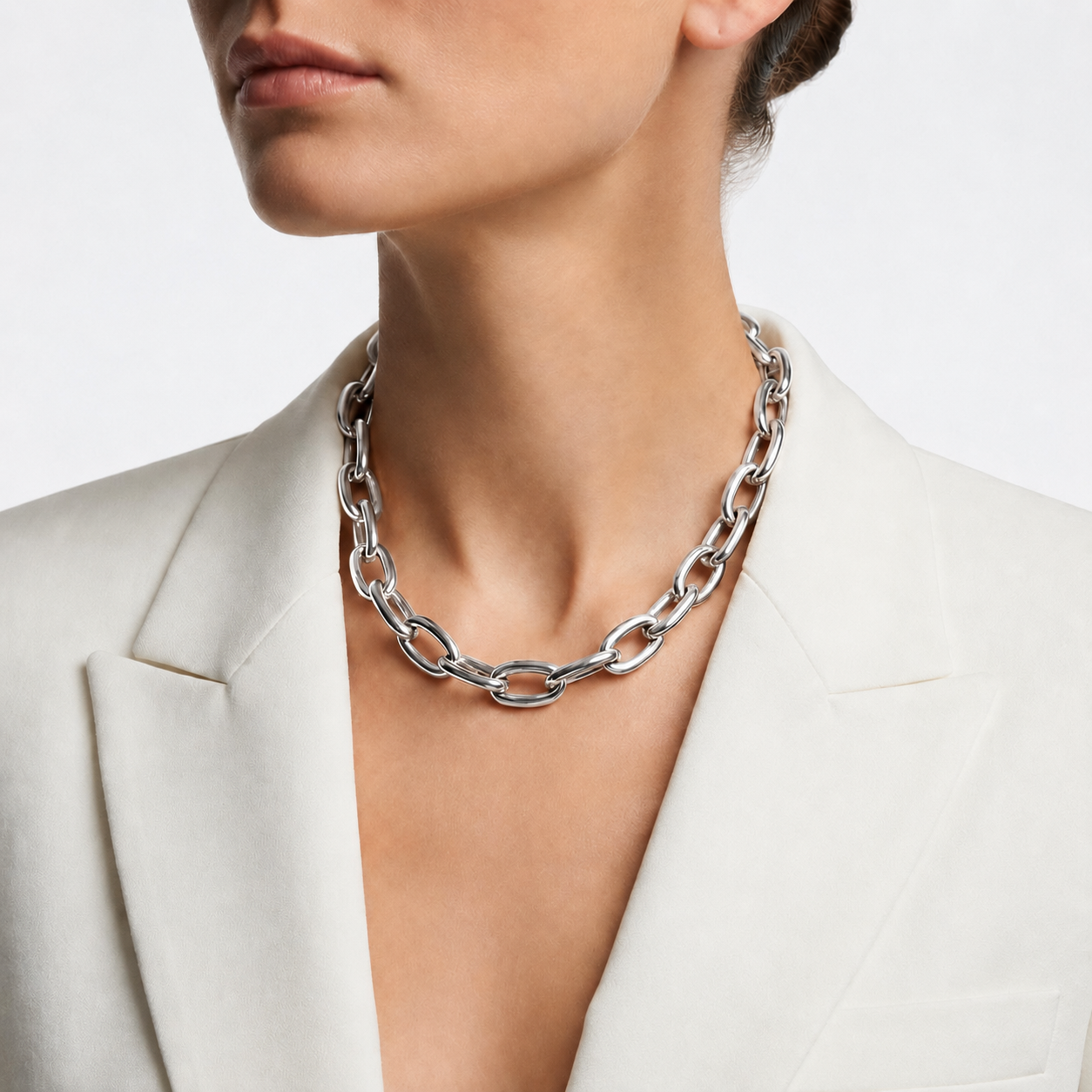 Calina Chunky Links Necklace - Alais Branche