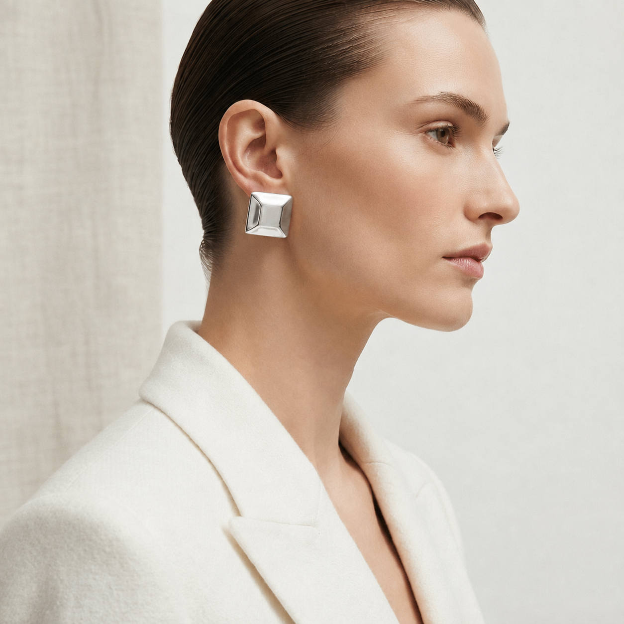 Janesa Square Earrings - Alais Branche