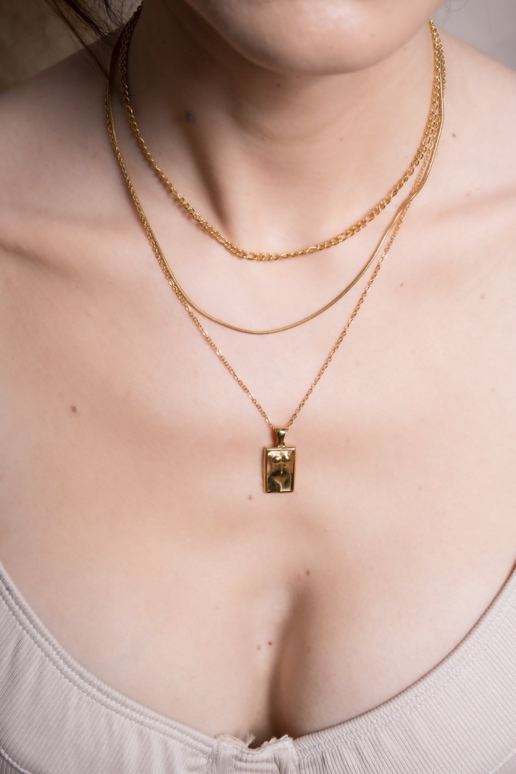 Josie Double Rope Necklace - Alais Branche