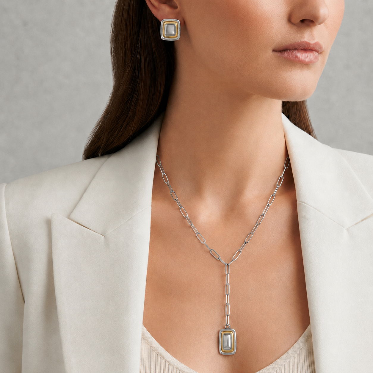 Noa Lariat Necklace - Alais Branche
