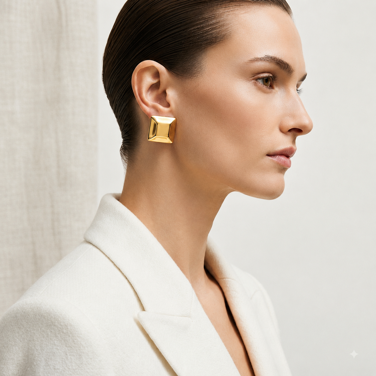 Janesa Square Earrings