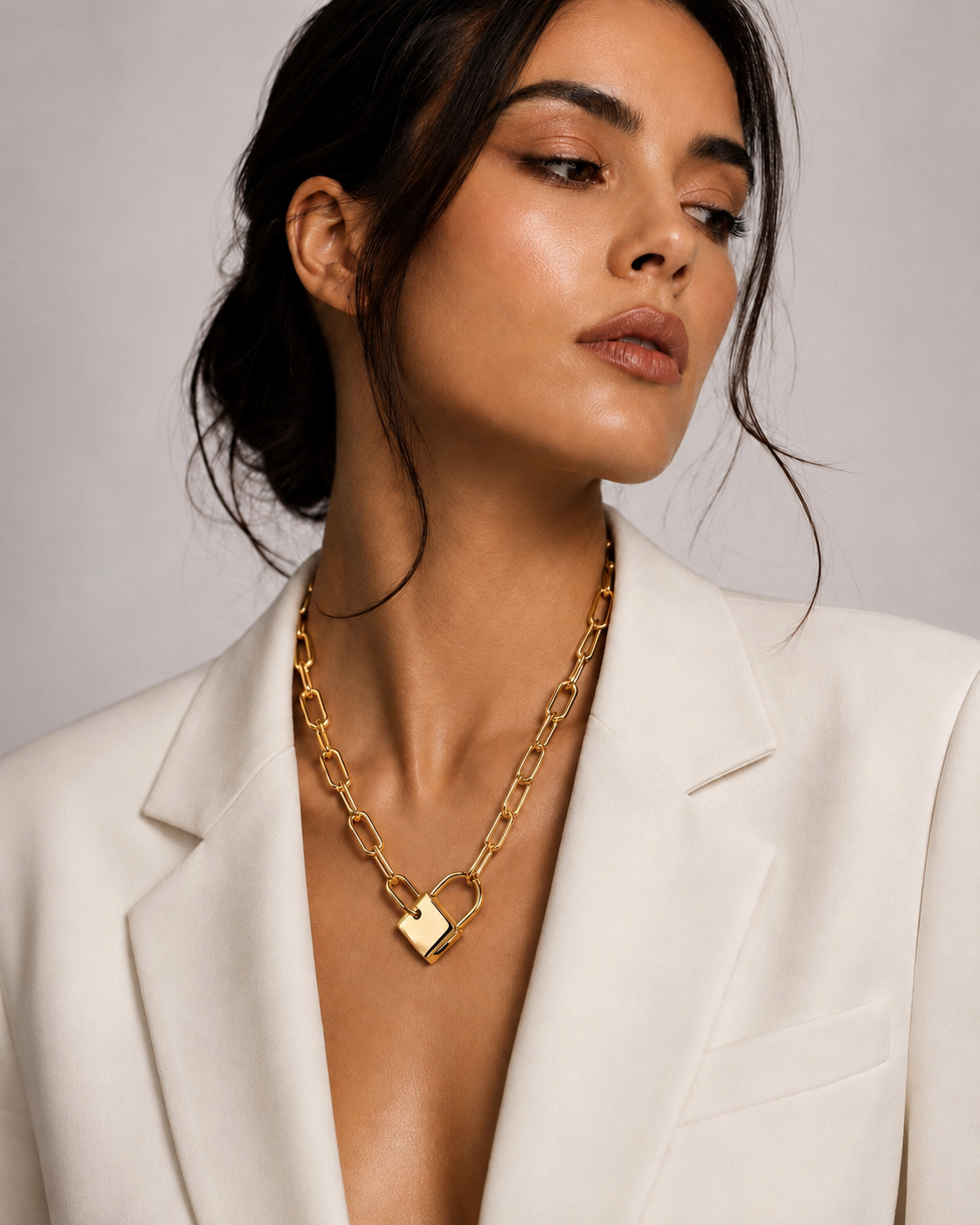 Scarlett Lock Necklace - Alais Branche