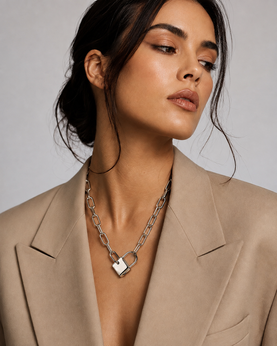 Scarlett Lock Necklace - Alais Branche