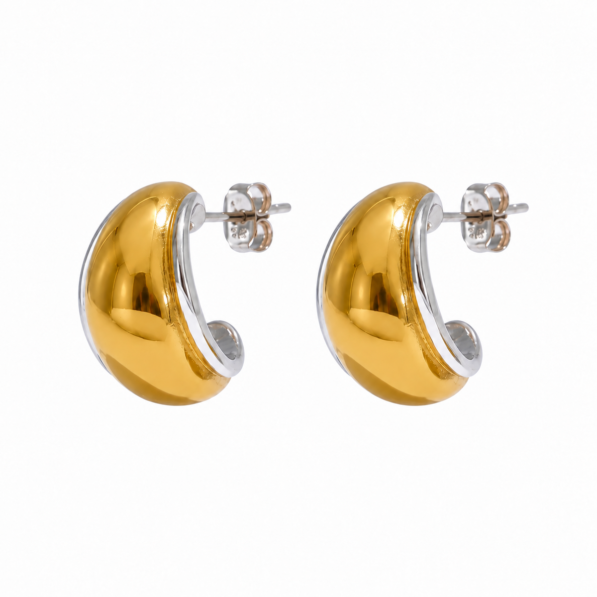 Camryn Dome Stud Earrings