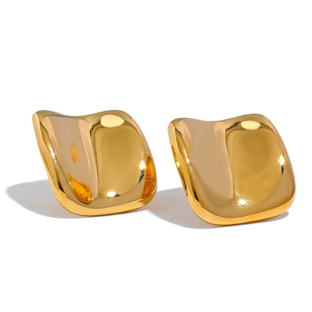 Stella Square Stud Earrings