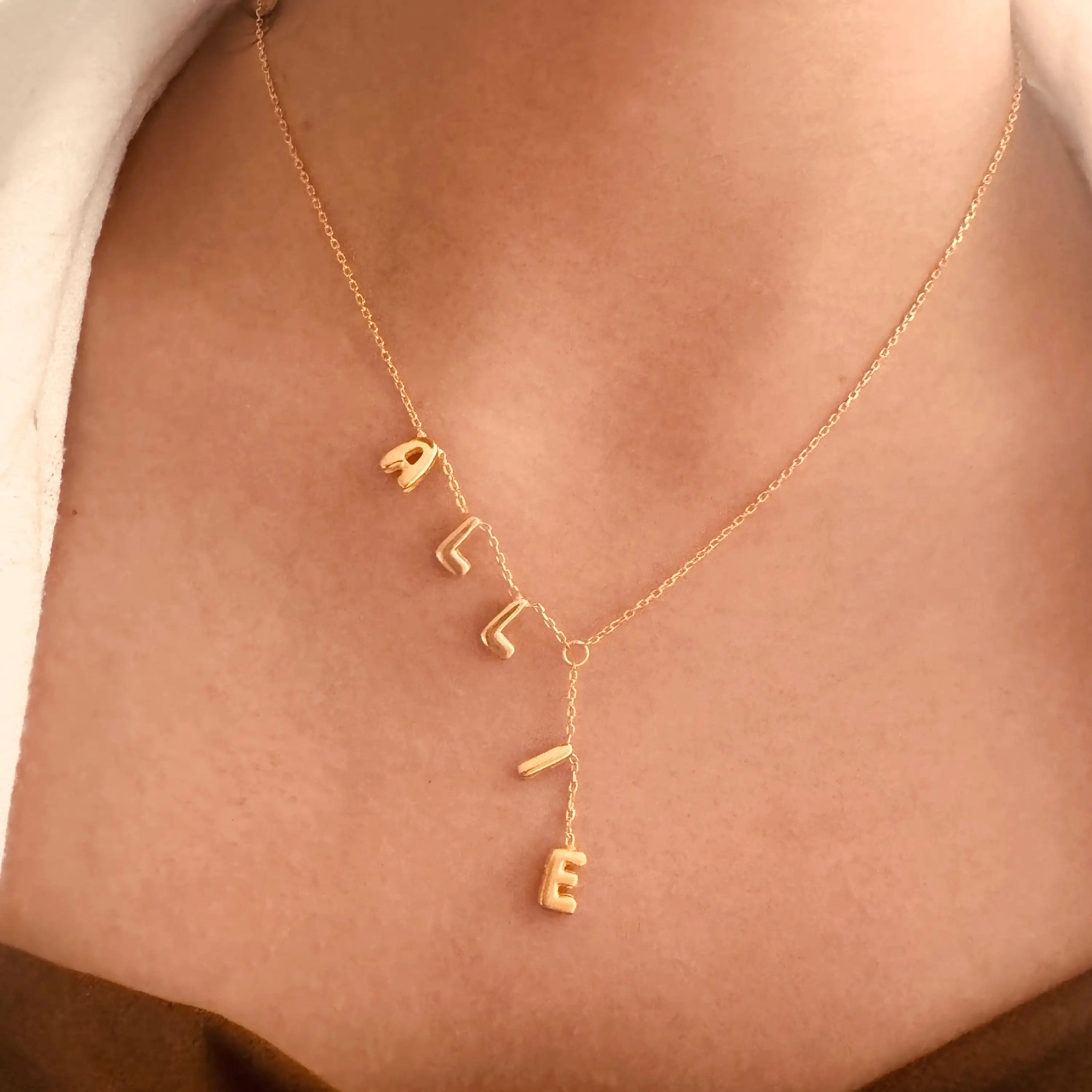 Allie Bubble Lariat Necklace - Alais Branche