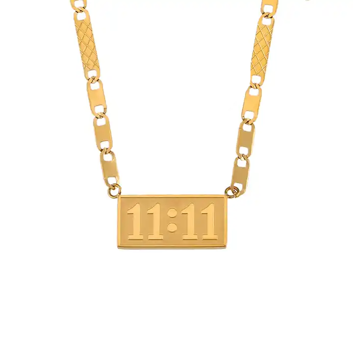 Lauren 11:11 Bar Necklace - Alais Branche