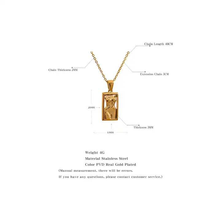 Daisy Body Square Necklace - Alais Branche